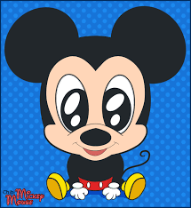 Resultado de imagen de dibujos chibi disney