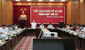 Thái Bình: Họp Tiểu ban Tổng kết công tác kinh tế - xã hội phục vụ Đại hội Đảng bộ tỉnh