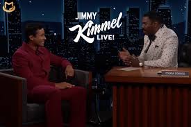 Jaafar Jackson talks “Michael” on “Jimmy Kimmel Live!”