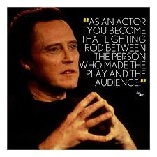 Christopher walken quote | be this deep | Pinterest via Relatably.com