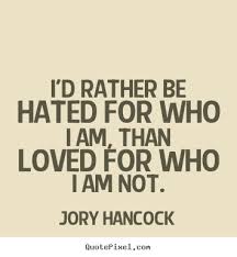 Being Who I Am Quotes. QuotesGram via Relatably.com