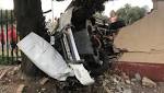 PICS: Driver killed bakkie smashes