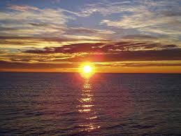 Image result for water and sunrise