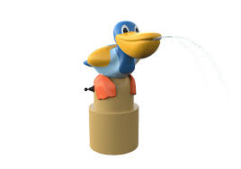 Pelican | Beach with hand pump | Aqua Drolics