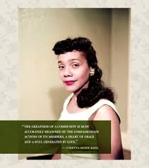 Coretta Scott King Quotes. QuotesGram via Relatably.com