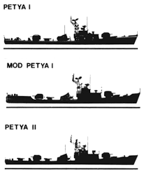 Picture of Petya-class frigate