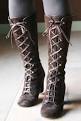 Lace up boots