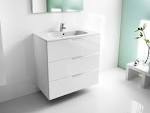 Lavabo con mueble roca