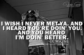 YOUNG MONEY QUOTES | We Heart It | lil wayne and quote via Relatably.com