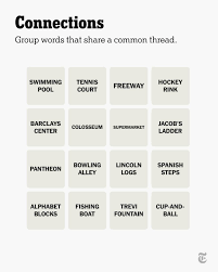 How did you do in Connections? Players must select four groups of four words without making more than three mistakes. Play here: https://nyti.ms/4fI9HQV