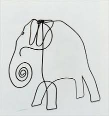 Résultat de recherche d'images pour "calder's wire sculptures"