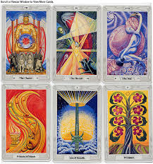 Bildergebnis für crowley tarot cards