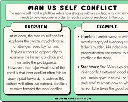 Image of Man vs Self plot scheme