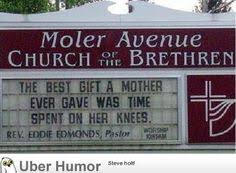 Church Sign sayings on Pinterest | Church Signs, Funny Church ... via Relatably.com