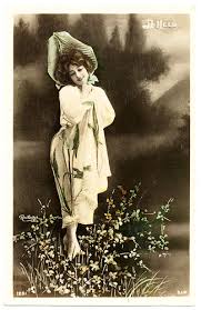 Boudoir Cards - Belle Epoque Postcards - Anna Held - BE-Reut-1261-Held