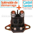 Solenoide demarreur tracteur tondeuse