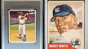 Vintage Baseball Card Debate: 1950 Bowman Jackie Robinson vs. 1953 Topps Mickey Mantle
