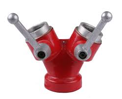 2 Way Y Connection Water Divider for Fire Hose Line ...