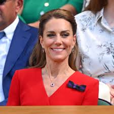 Kate Middleton Wears a Belted Red Dress for Her Vivid Return to Wimbledon Finals