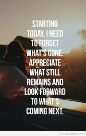 New Forget Past Quote via Relatably.com