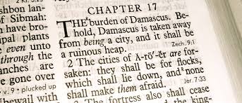 Image result for isaiah 17 prophecy