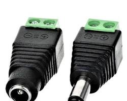 Imagen de DC connector male and female