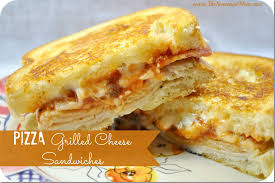 Image result for cheese pizza sandwich