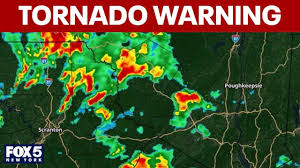 Tornado warning for Sullivan, Morris counties