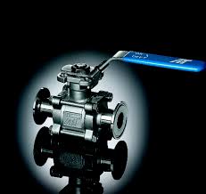 77 Series Sanitary End 3-Piece Manual Ball Valve | Valves ...