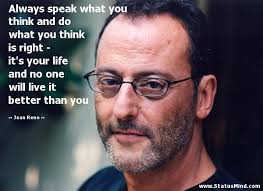 Jean Reno&#39;s quotes, famous and not much - QuotationOf . COM via Relatably.com