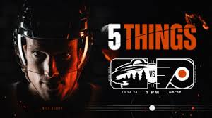 5 Things: Flyers vs. Wild