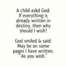 As you #wish.. #fate #destiny #luck #written... - The Daily Life via Relatably.com