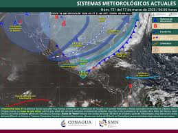 Prevén lluvias este martes en Puebla