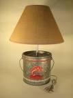 Minnow Bucket Lamp With Shade - Park Designs
