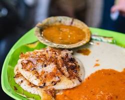 Image of Uttapam Chennai street food