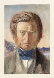 Charles Fairfax Murray Portrait of John Ruskin, Head and Shoulders, Full Face 1875 - T10251_10