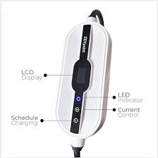 Zevpoint 7.5 kW Portable Smart EV Charger | Carry Bag+Wall Bracket+CEE Socket | 6m TPU Cable, Adjustable Power (6-32A) | 10+ Advanced Safety Features