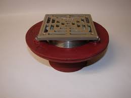 NEW Mifab 5" Square Membrane Floor Drain Nickel Bronze F1100 ...