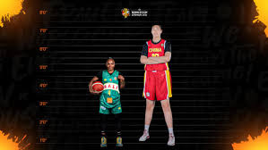 Meet the tallest, shortest, oldest and youngest players