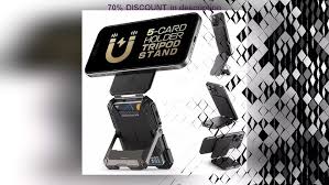 A must-have product! Magnetic Tripod Phone Stand Credit Card Holder for iPhone 16/15/14/13/12 SUPC - YouTube