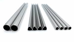 Dinora Stainless steel straws,set of 12,4xround 6 mm ...
