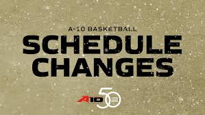 A-10 Basketball Weekend Schedule Shifts Ahead of Inclement Weather for Men's and Women's Basketball