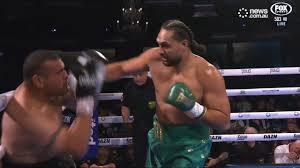 Frightening KO from Aussie heavyweight