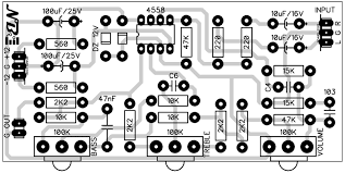 Hasil gambar untuk rangkaian tone control ic