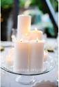 Bougie de Mariage, Bougeoir pour Table de Mariage
