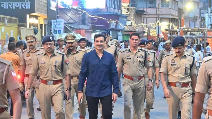 Heavy security in Varanasi for Shravan Monday, Nag Panchami as police commissioner reviews crowd management; boat ops suspended due to rising Ganga