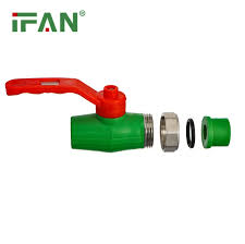 Customized IFAN ISO 15874 PPR Single Union Ball Valve ...
