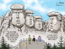 Image result for trump ego cartoons
