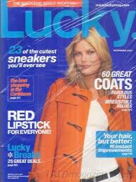 Image result for lucky magazine covers