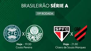 Confira os jogos da 19º rodada do Brasileirão